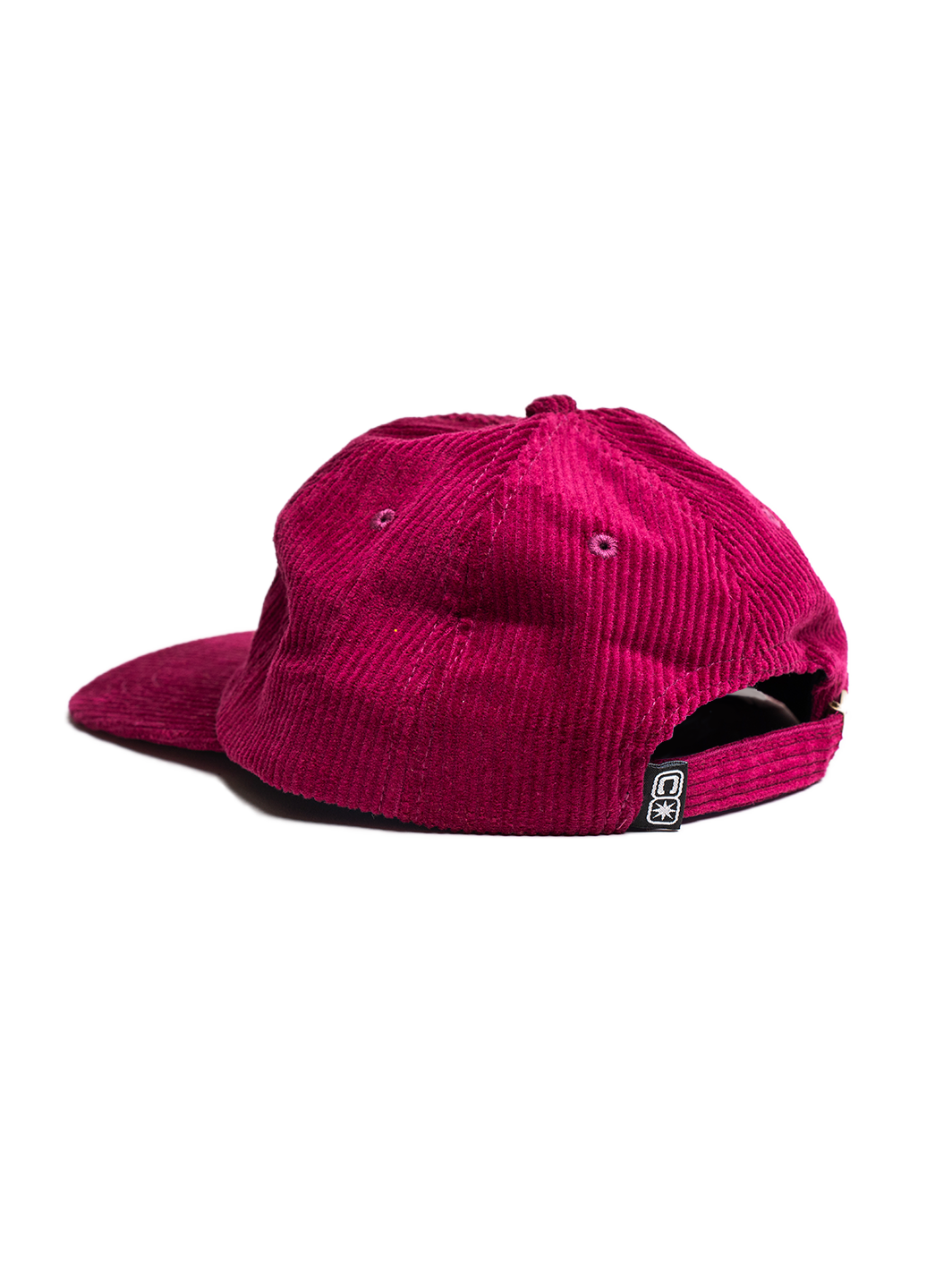 Snapback de pana magenta